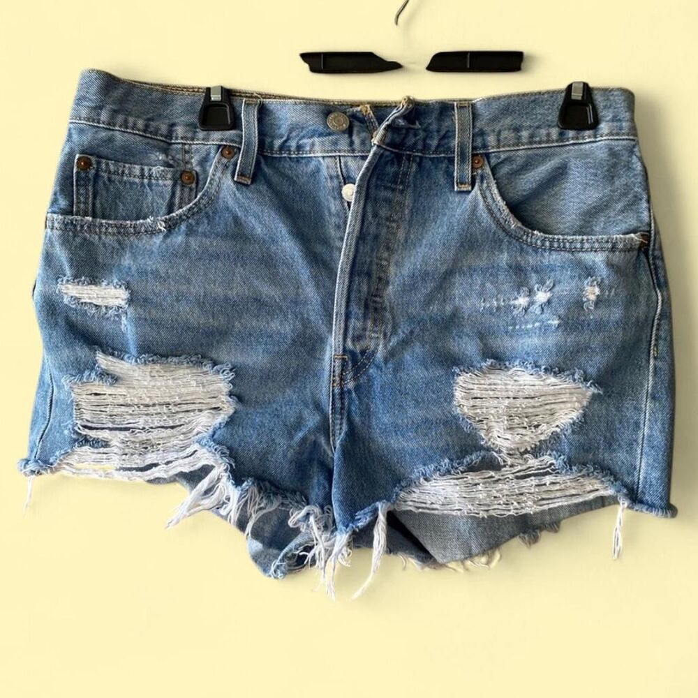 Levi-s Women's Blue Shorts